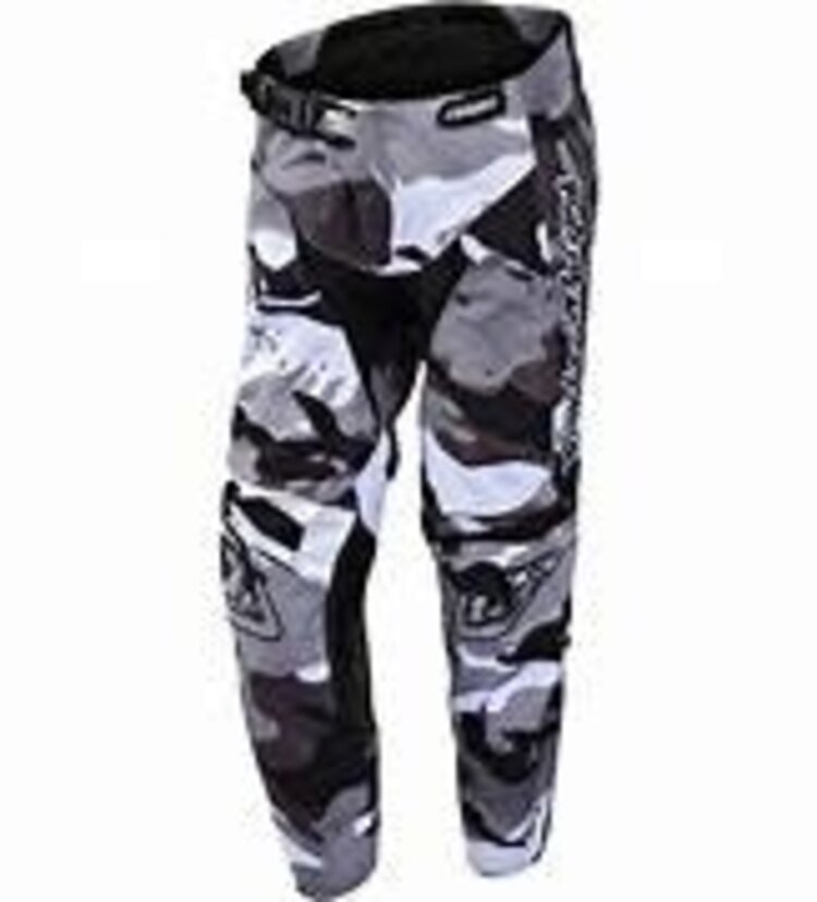 TROY LEE DESIGNS GP PANT; BRAZEN CAMO GREY
