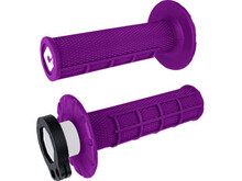 ODI ODI V2 HALF WAFFLE LOCK ON GRIP PURPLE