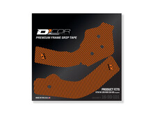 D'COR D-COR FRAME GRIP GUARD DECAL W/O GUARD ORANGE KTM SX125-505 '16-'18