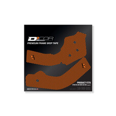 D'COR D-COR FRAME GRIP GUARD DECAL W/O GUARD ORANGE KTM SX125-505 '16-'18