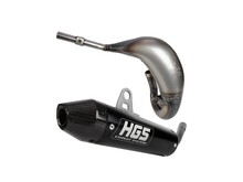 HGS HGS SILENCER BLACK CARBON YAMAHA YZ65 '18-'24