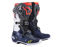 ALPINESTARS ALPINESTARS TECH 10 BOOTS DARK GREY/ DARK BLUE/ RED