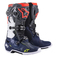 ALPINESTARS ALPINESTARS TECH 10 BOOTS DARK GREY/ DARK BLUE/ RED