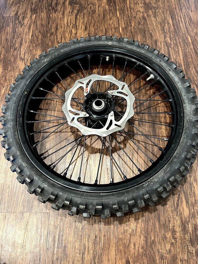 KITE WHEEL SET KTM GASGAS HUSQVARNA 85 '18-'24  SUPERMINI ALL BLACK