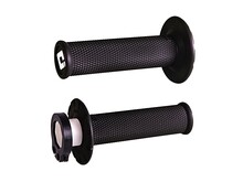 ODI V2 NO WAFFLE LOCK ON GRIPS GREY/ GRAPHITE