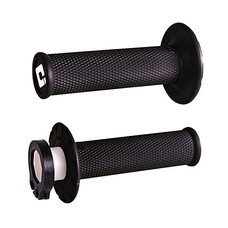 ODI V2 NO WAFFLE LOCK ON GRIPS GREY/ GRAPHITE