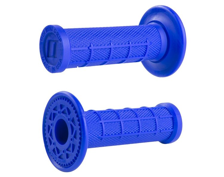 ODI MINI MX GRIPS HALF WAFFLE BLUE