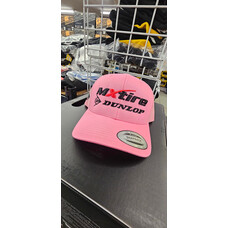 MXTIRE.COM PINK MXTIRE DUNLOP SNAPBACK HAT