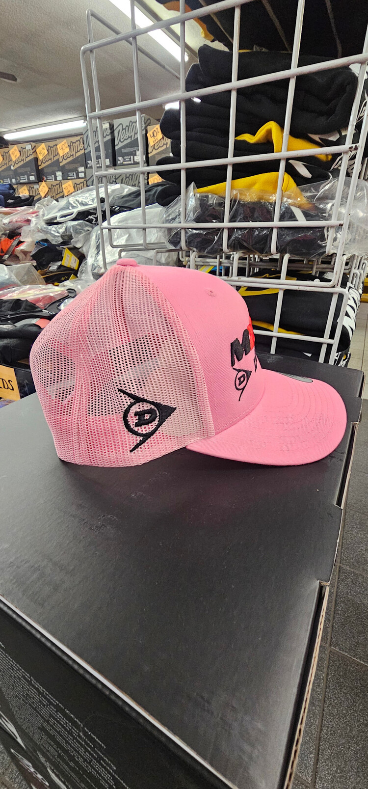 MXTIRE.COM PINK MXTIRE DUNLOP SNAPBACK HAT
