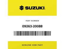 SUZUKI BEARING (20X26X13.7) 09263-20088 SUZUKI RM 85