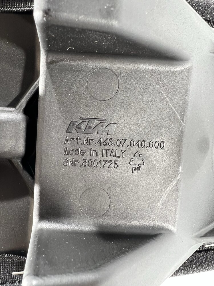 KTM / GASGAS / HUSQVARNA 46307040000 SEAT BLACK KTM 65SX '16-'22