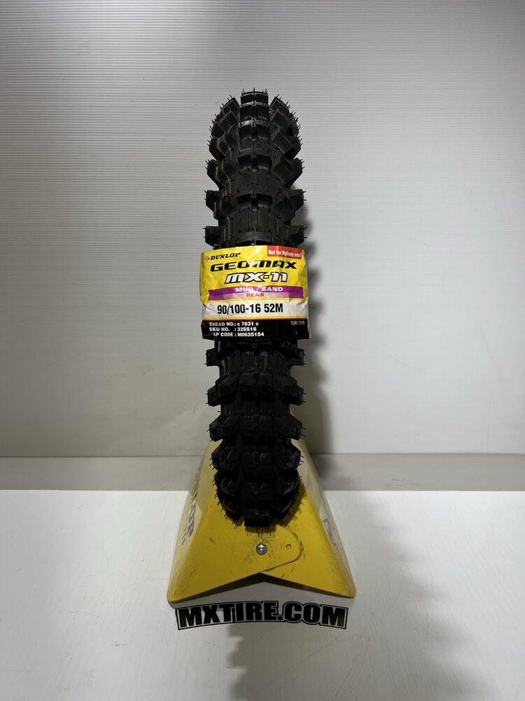 DUNLOP DUNLOP GEOMAX MX 11 SAND/MUD TIRE 90/100-16