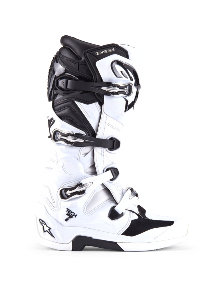 ALPINESTARS 3410-3262 Tech 7 Boots Tech 7 Boots - White/Black - US 9