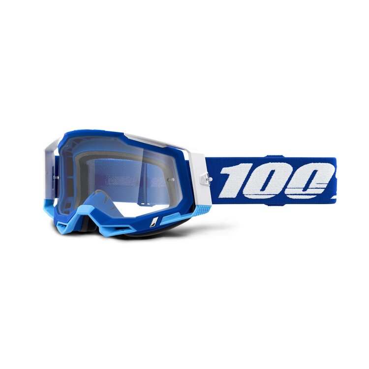 100% RACECRAFT 2 GOGGLE AIRBLAST - CLEAR LENS