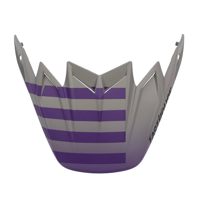 FASTHOUSE MOTO 9 FLEX VISOR FH FLY MATTE GRAY/PURPLE