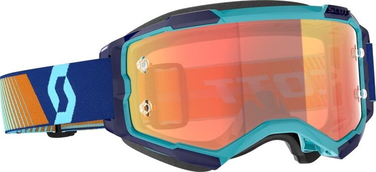 SCOTT Scott USA Fury Goggles - 272828-7436280 - Royal Blue/Orange / Orange Chrome Works Lens
