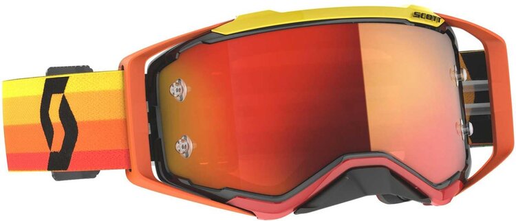 SCOTT PROSPECT GOGGLE CALI ORG/YEL W/ORANGE CHROME WORKS