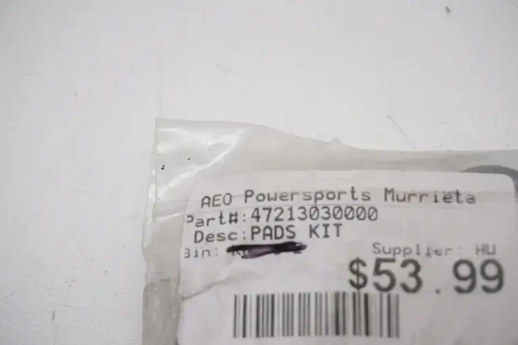 47213030000 BRAKE PADS, FRONT KTM 85SX '21-'24 HUSQ. GASGAS