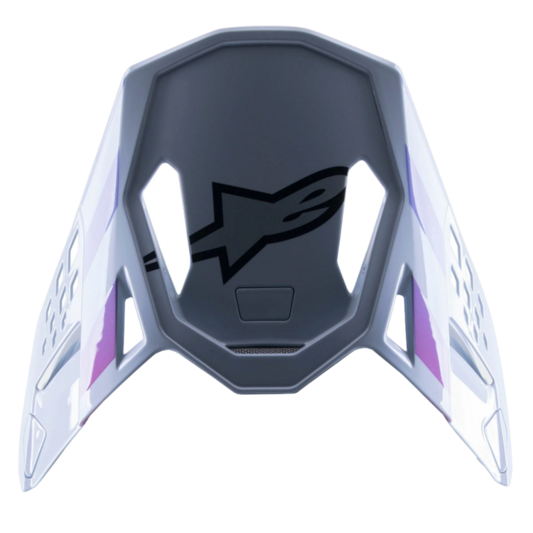 ALPINESTARS S-M10 VISOR LE DAYTONA 23 GREY/ORANGE FLUO/RHODAMINE OS