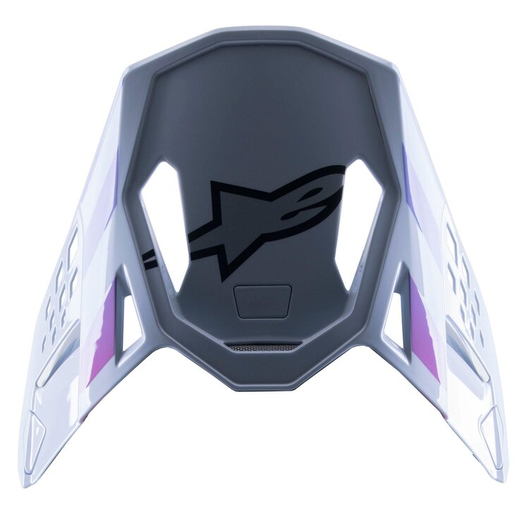 ALPINESTARS S-M10 VISOR LE DAYTONA 23 GREY/ORANGE FLUO/RHODAMINE OS