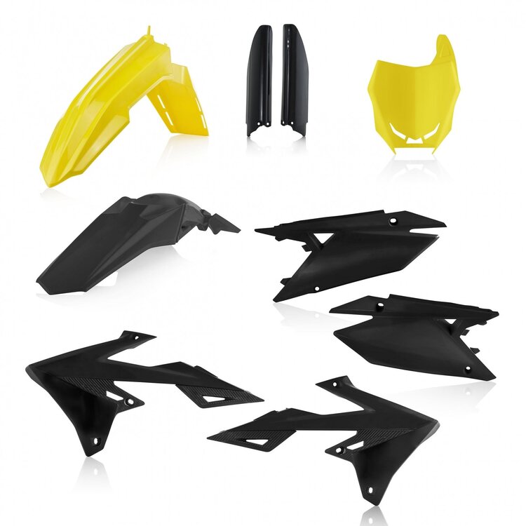 ACERBIS ACERBIS PLASTIC KIT FLUORESCENT YELLOW SUZUKI RMZ 250-450 '19-'24