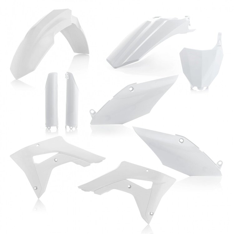 ACERBIS ACERBIS FULL PLASTIC KIT WHITE HONDA CRF250/450R '17-'18