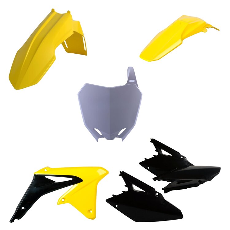 POLISPORT POLISPORT PLASTIC BODY KIT OE COLOR SUZUKI RMZ450  '08-'17
