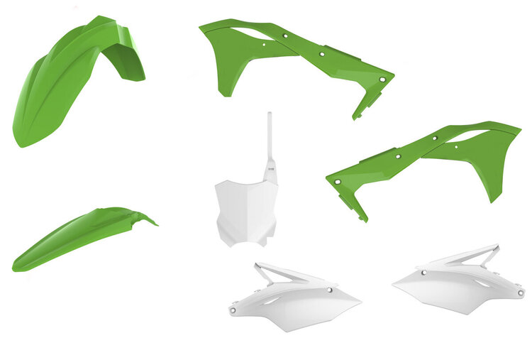 POLISPORT POLISPORT PLASTIC BODY KIT OE COLOR KAWASAKI KXF250 '17-'20