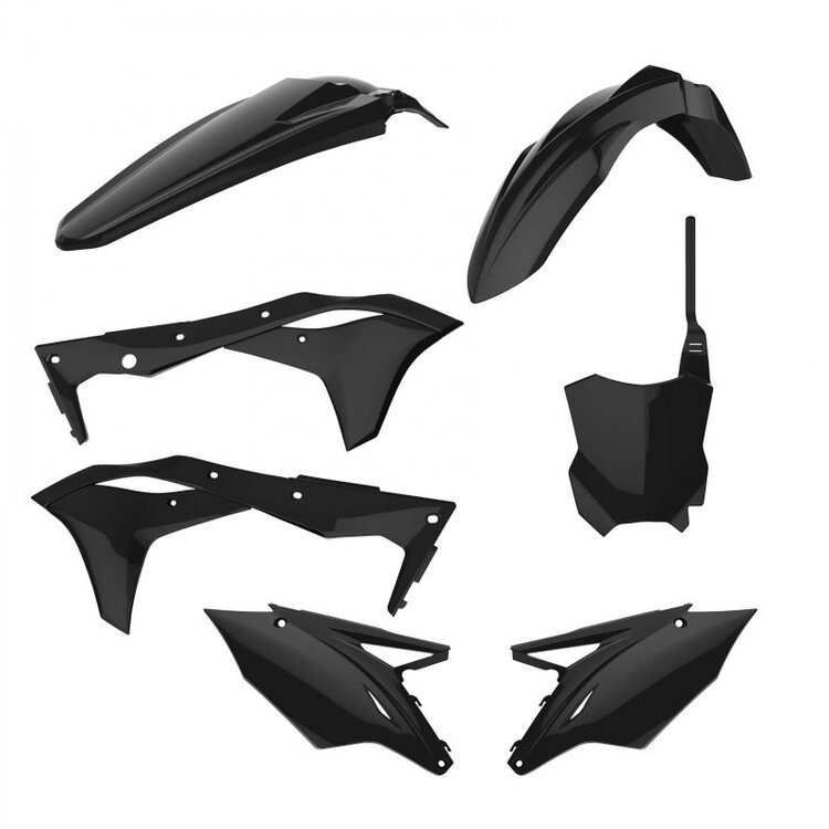 POLISPORT PLASTIC BODY KIT OEM COLOR KAWASAKI KXF 250 '17-'20