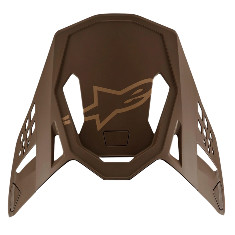 ALPINESTARS ALPINESTARS S-M10 LE SQUAD 23 VISOR DARK BROWN/KANGAROO GOLD OS