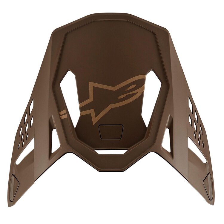 ALPINESTARS ALPINESTARS S-M10 LE SQUAD 23 VISOR DARK BROWN/KANGAROO GOLD OS
