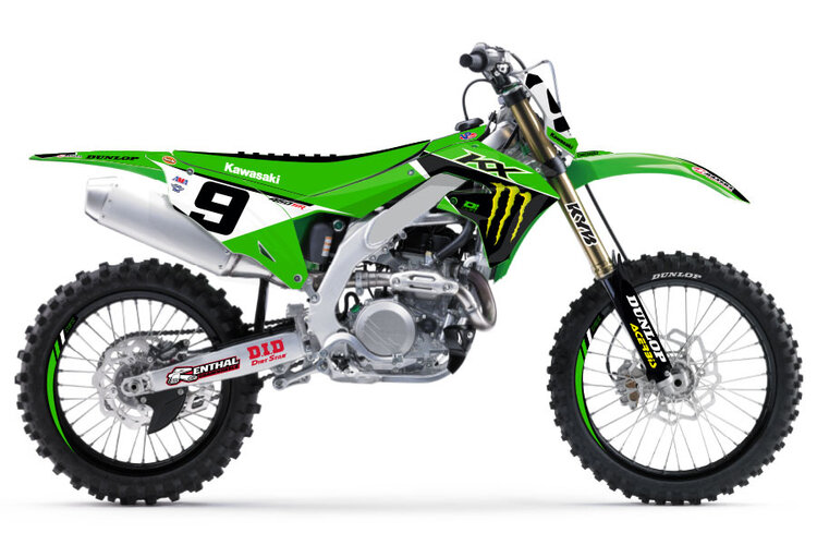 D'COR D-COR GRAPHIC KIT 22 MEK KAWASAKI KXF450 '16-'18