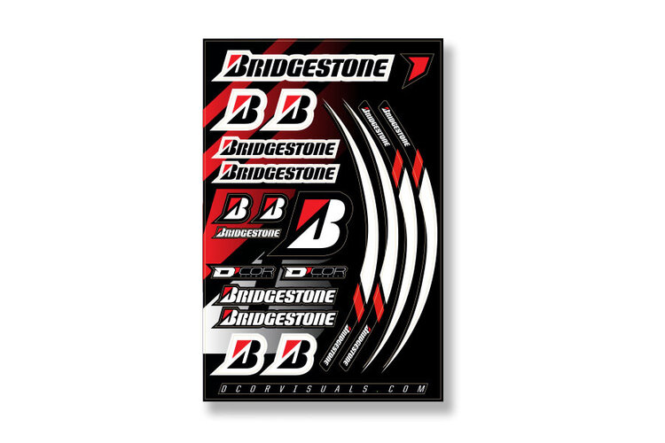 D'COR D-COR DECALS 12 MIL BRIDGESTONE