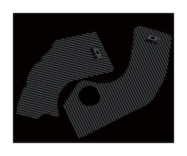 D'COR D-COR FRAME GRIP GUARD DECAL RED HONDA CRF250 '18 CRF450 '17-'18