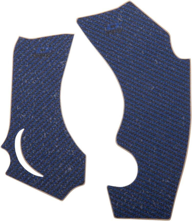 D'COR D-COR FRAME GRIP GUARD DECAL BLUE YAMAHA YZ 250F-450F '14-'17