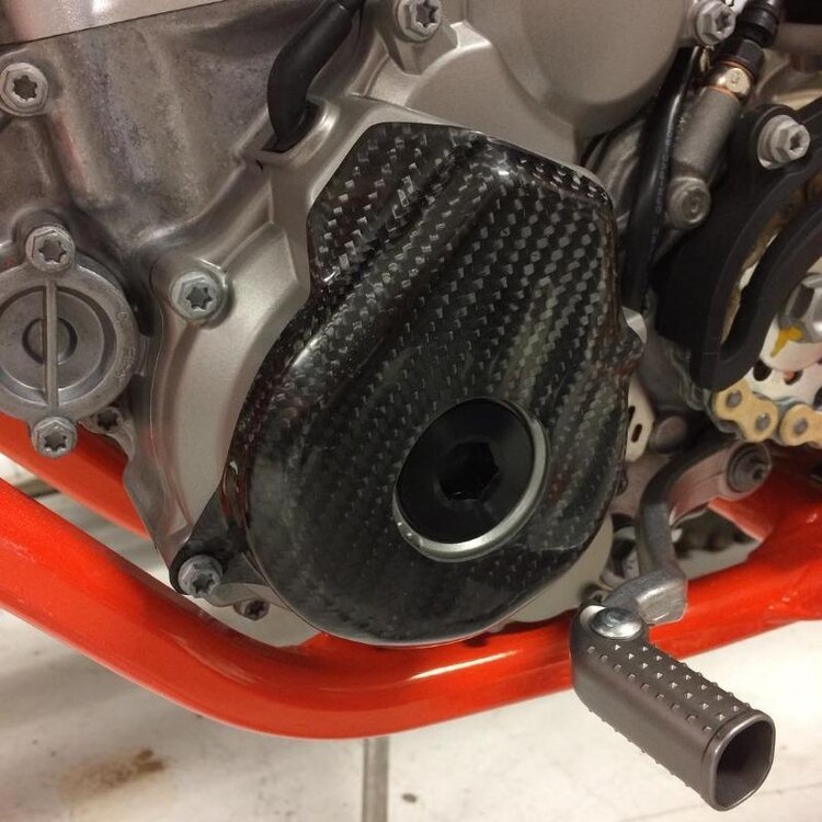 KTM / GASGAS / HUSQVARNA 7923000200015 IGNITION COVER, GREY 250/ 350 SX-F, XC-F '15-'22 #10