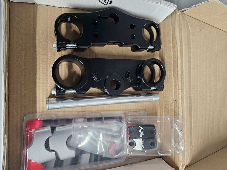 KITE KITE TRIPLE CLAMP KTM 65SX Black