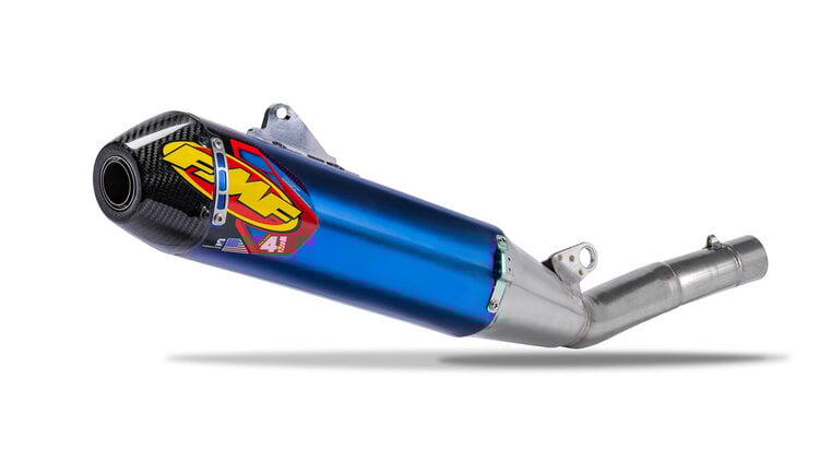FMF 044445 RCT TITANIUM W/ CARBON CAP SLIP ON SILENCER/ EXHUAST YZ450F '18-'26