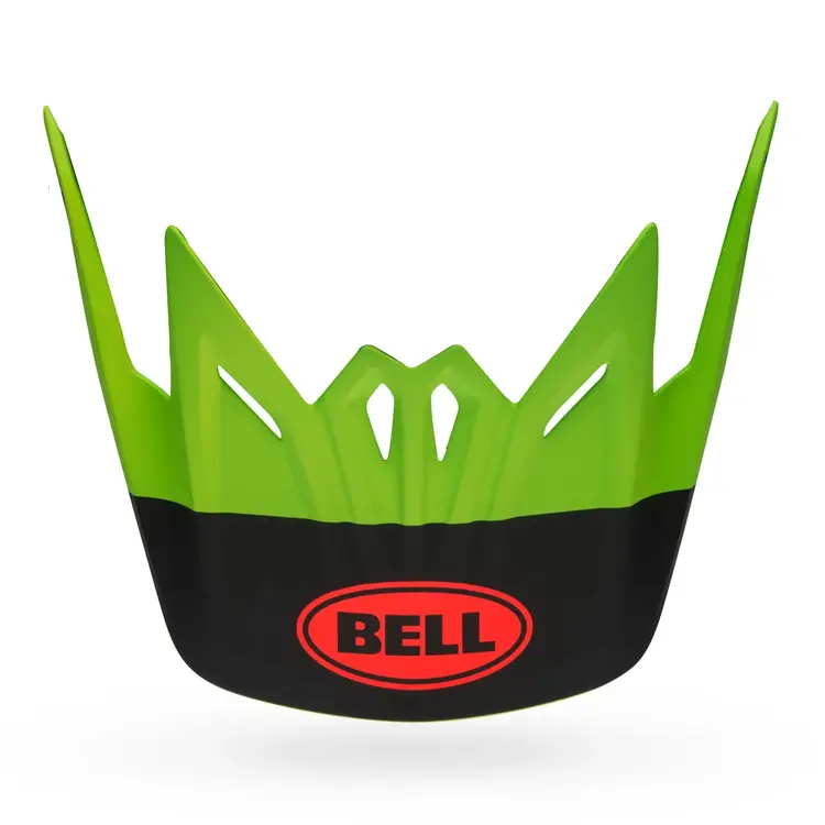 BELL MOTO 9 YOUTH VISOR GLORY MATTE GREEN/BLACK