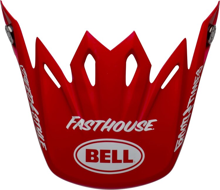 BELL MOTO 9 VISOR FH SIGNIA MT RED/WHITE