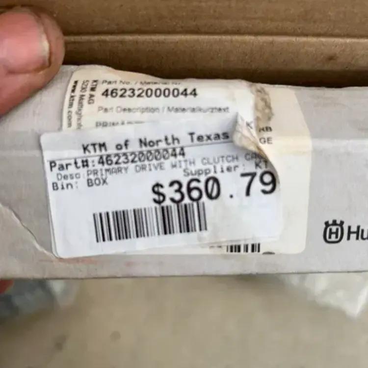 KTM / GASGAS / HUSQVARNA 46232000044 KTM PRIMARY DRIVE W/ CLUTCH CAGE 65SX '09-'23