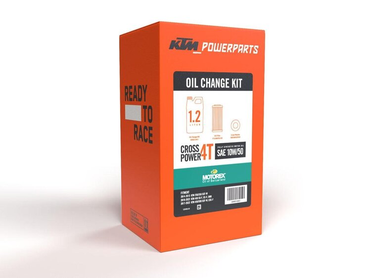 KTM / GASGAS / HUSQVARNA OIL CHANGE KIT 4T SAE 10W/50 KTM 250-450