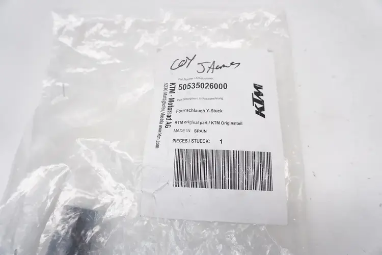 KTM / GASGAS / HUSQVARNA 50535026000 RAD HOSE OEM KTM GASGAS HUSQ