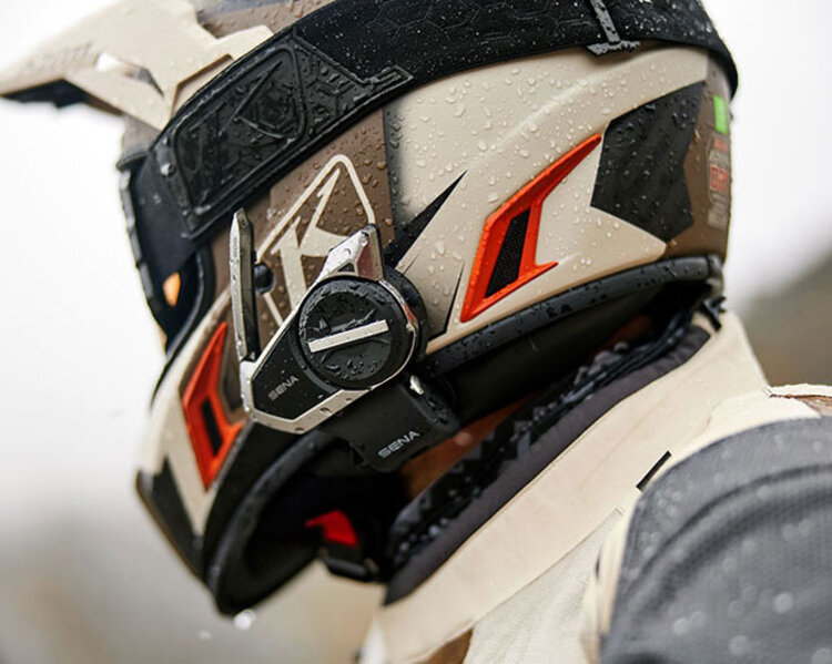 SENA SENA 50S SINGLE MOTORCYCLE BLUETOOTH COMMUNICATION SYSTEM WITH MESH INTERCOM