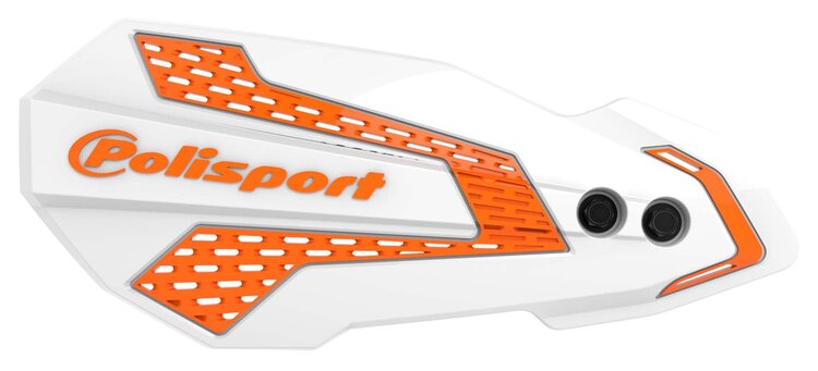 POLISPORT HANDGUARDS MX FLOW UN KTM/HUSQ. ['14+] GASGAS ['21+] [ORANGE/BLACK]