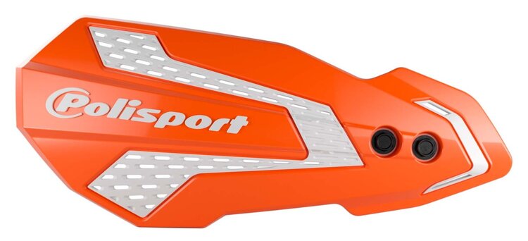 POLISPORT HANDGUARDS MX FLOW UN KTM/HUSQ. ['14+] GASGAS ['21+] [ORANGE/BLACK]