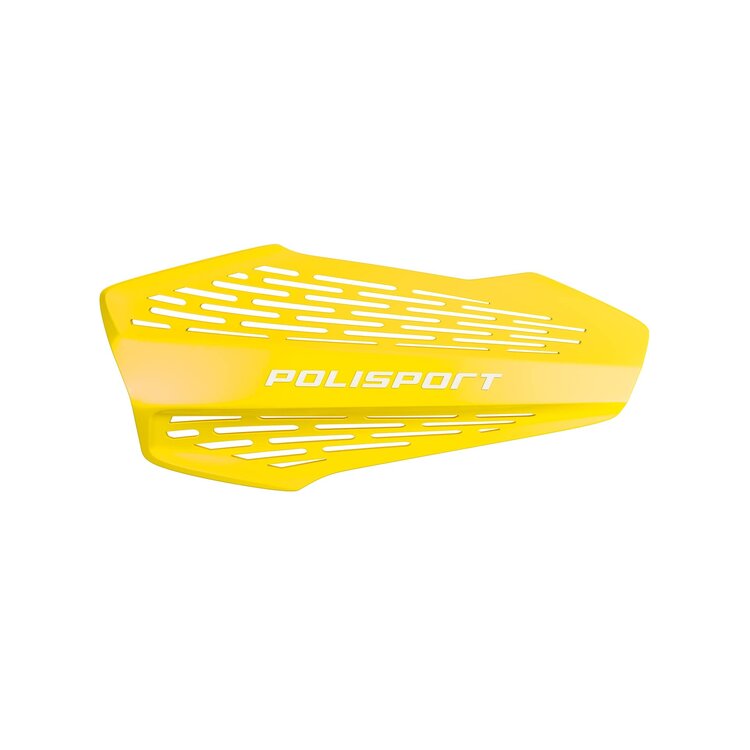 POLISPORT MX FORCE UNIVERSAL UPPER MOUNTING HANDGUARDS [YELLOW]