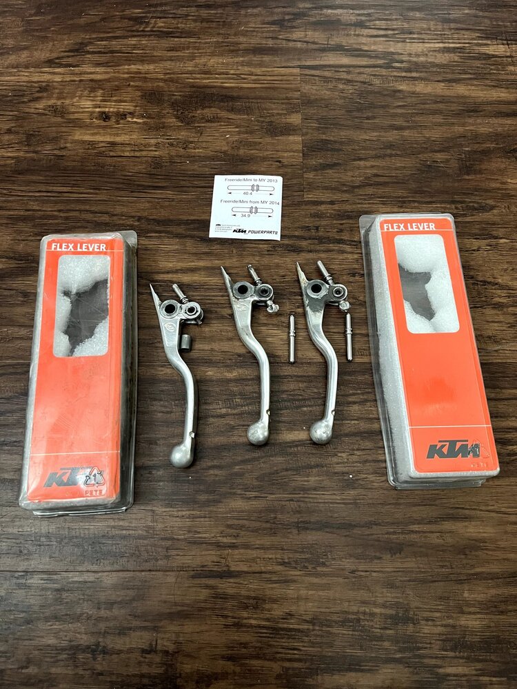 KTM / GASGAS / HUSQVARNA 47202031000 LEVER KIT 65 SX '24-'25 / 85 SX '21-'24