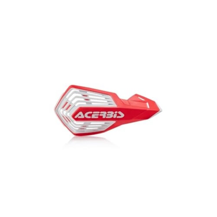 ACERBIS X-FUTURE HANDGUARDS  RED/WHITE 280196-1005