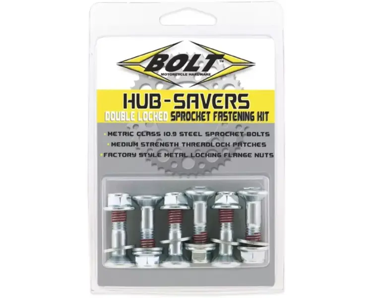 BOLT SPROCKET BOLTS SILVER 6/PK  020-00117